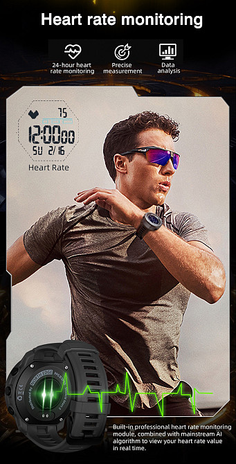 Часы мужские водостойкие тактические North Edge Mars5 Nano Черный Киев - изображение 16