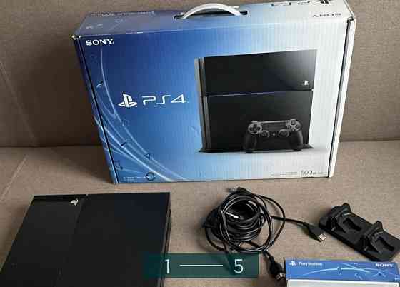 Приставка SONY PlayStation 4 PS4 CUH-1001A 500Gb. Jet Black Харьков