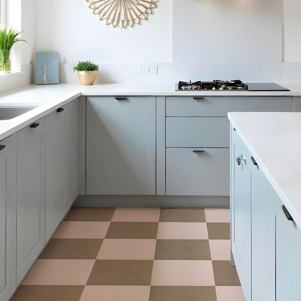 Самоклеящаяся плитка под ковролин молочный 300х300х4,5мм SW-00002482 Киев - изображение 6