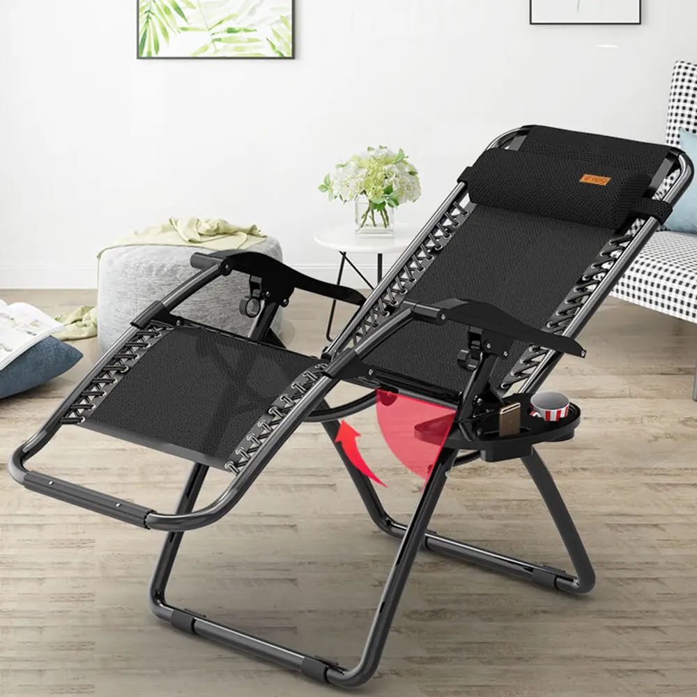 Розкладне крісло-шезлонг Zero Gravity WCG R-03 з матрацом Київ - фото 9