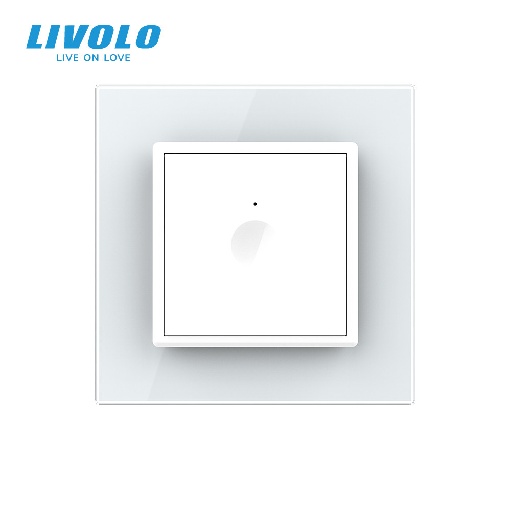 Сенсорний вимикач Sense 1 сенсор Livolo білий (722000111) Коломия - фото 6