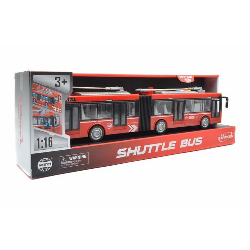 Детский инерционный троллейбус WY915A, масштаб 1:16 Винница - изображение 7