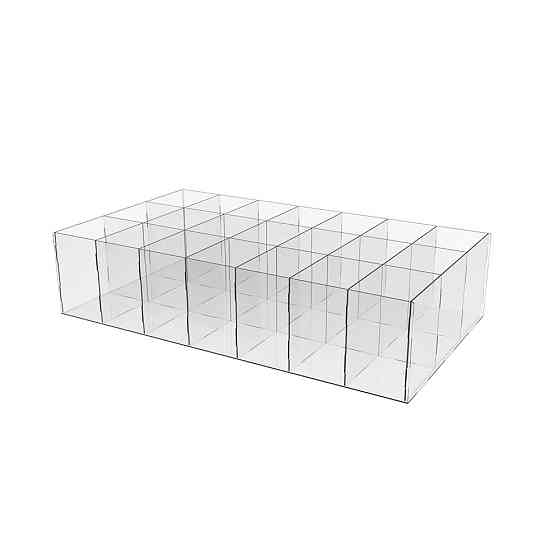 Коробка акрилова EKOSTAR 436х243х80 21 комірка Київ