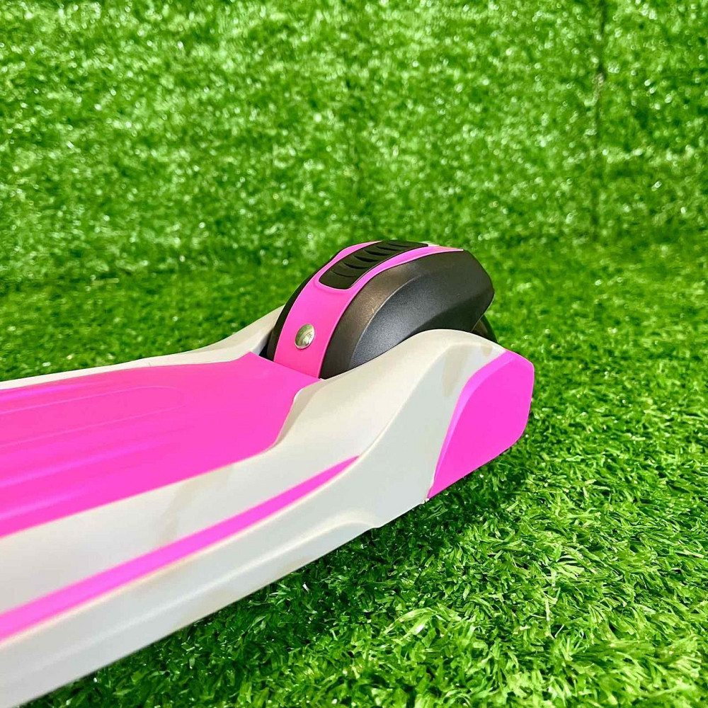 Самокат триколісний колеса PU 120мм світяться Рожевий (X1-PG) Чернігів - фото 7