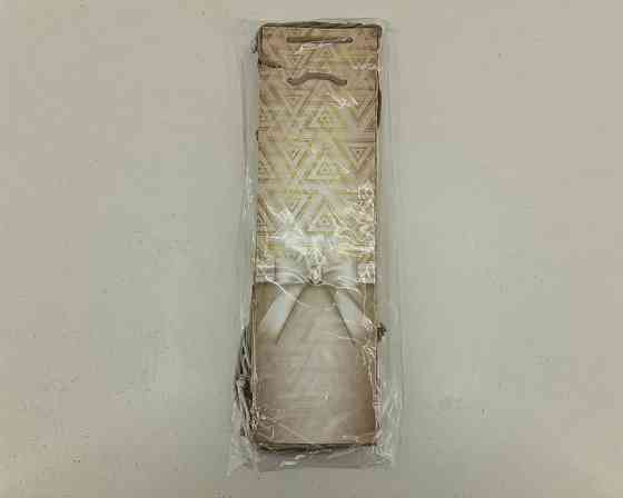 Пакет бумажный подарочный под бутылку  12/9/36(артBUT-18) (12 шт) Харьков