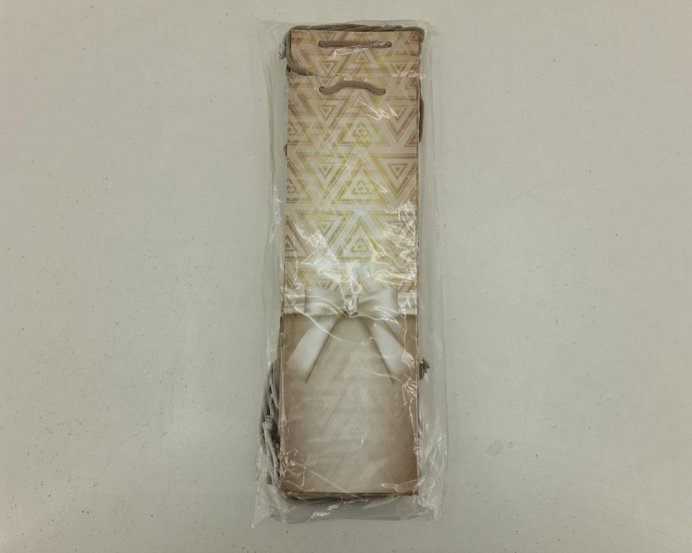 Пакет паперовий подарунковий під пляшку 12/9/36 (артBUT-18) (12 шт.) Харків - фото 2