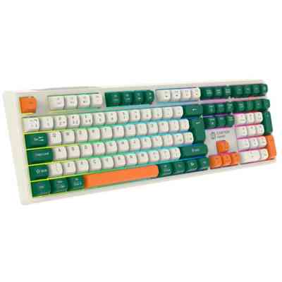 Клавиатура Canyon Shadder GKW-11 RGB Silent Wireless/Bluetooth/USB UA White (CND-SKBW11) Винница