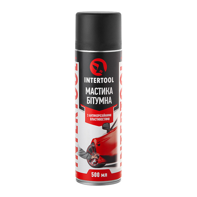Мастика бітумна, аерозоль, 500 мл INTERTOOL FS-6850 Киев - изображение 7
