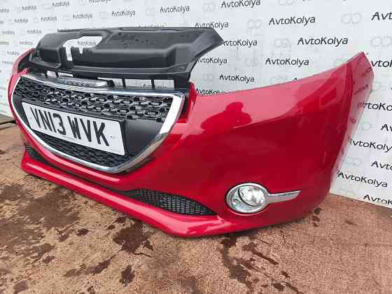 Бампер передній в зборі Peugeot 208 2012-2015 (9672794477) Ковель