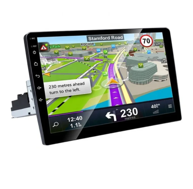 Мультимедийная 1DIN автомагнитола 9012A Android с GPS-навигацией, Wi-Fi, Bluetooth, сенсорным 8