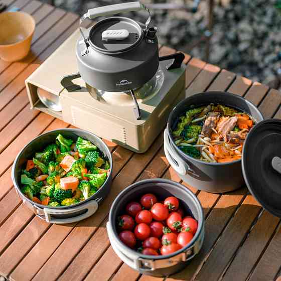 Кастрюля Naturehike CNK2450CF010, 1.7 л, алюминий Киев