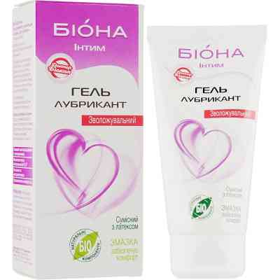 Інтимний гель-змазка Біокон Біона Інтим зволожуючий 75 мл (4820160030718) Вінниця