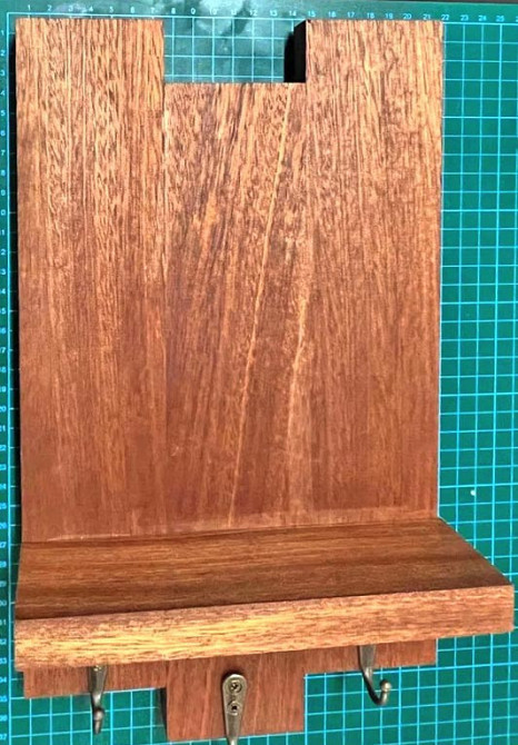 Ключниця дерев'яна "Балінда" сієна Миколаїв - фото 1