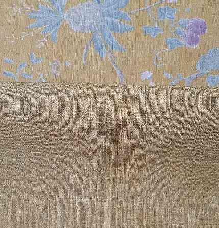 Шпалери метрові вінілові на флізеліні A.S.Creation Flowers Symphony1.06x10 однотонні структурні матові яскраво жовті Київ