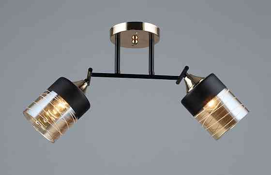 SIRIUS Люстра стельова Sirius B A4128/2 BK+FGD Коломыя