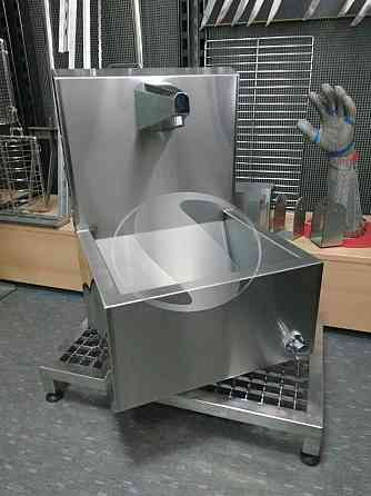 Бесконтактный умывальник из нержавейки Киев