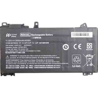 Аккумулятор для ноутбука HP ProBook 440 G6 (RE03XL, HSTNN-0B1C) 11.55V 3500mAh PowerPlant (NB461509) Винница