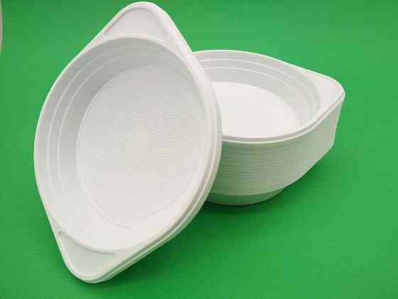 Пластикова тарілка одноразова 350гр Андрекс 100 шт Харків