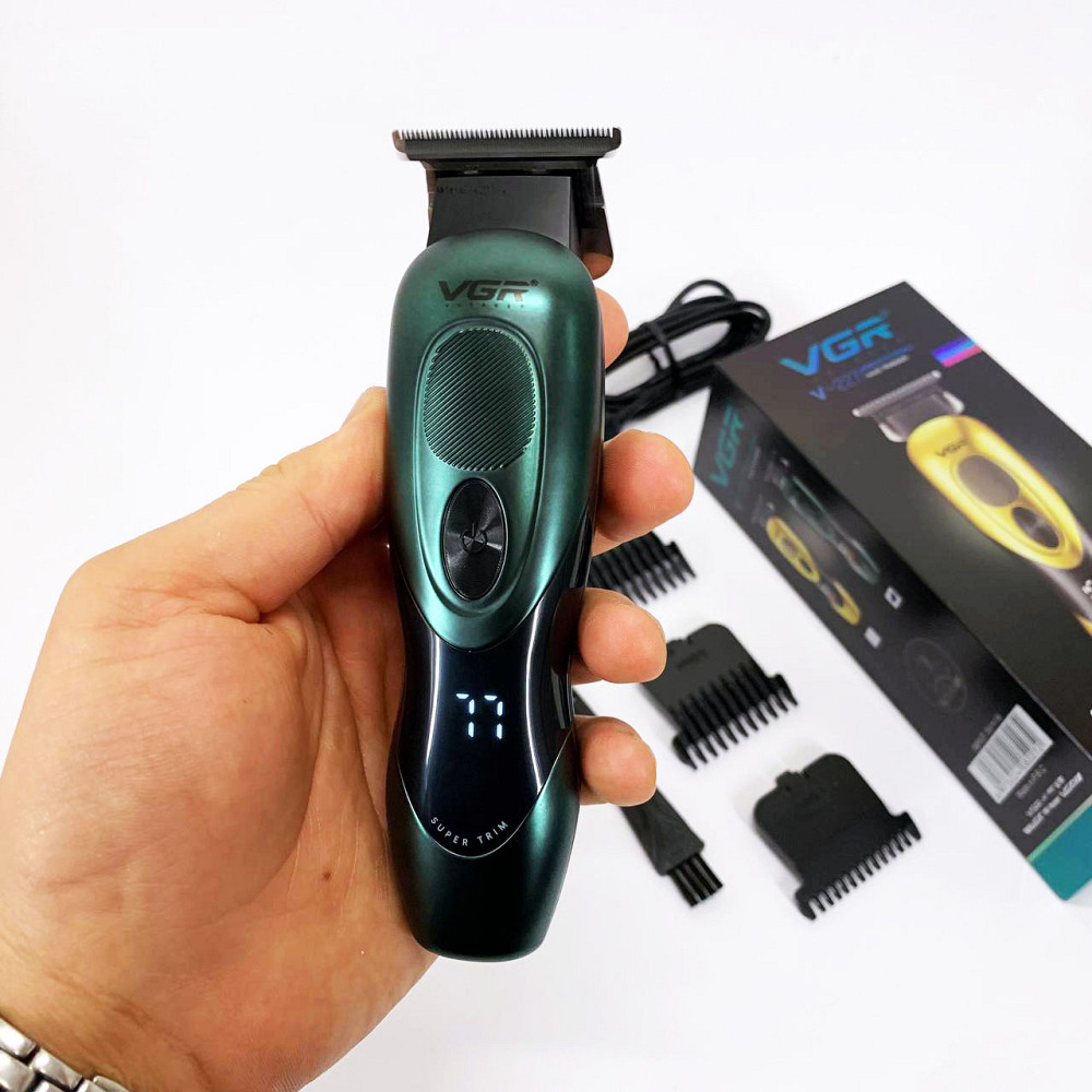 Професійна машинка для стрижки волосся на акумуляторі VGR V-227, Тример для волосся портативний XW-45 Львів - фото 13