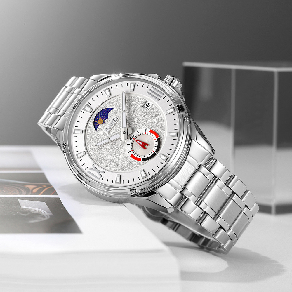 Skmei 9326SISI Silver-Silver SBR Киев - изображение 4