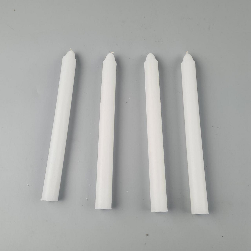 Свеча хозяйственная 24см Ø2см парафиновая белая (10 шт) Харьков - изображение 2