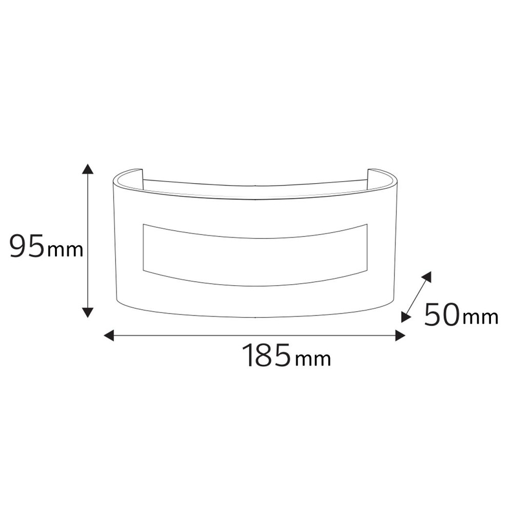 Світильник світлодіодний фасаднийNEUTRON-12 12W настінний Київ - фото 2