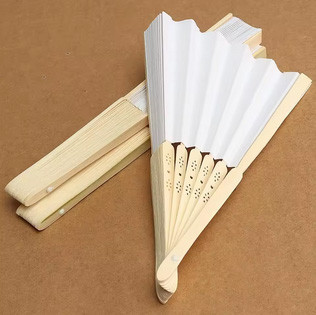 Веер бумажный белый дерево от жары Киев - изображение 2