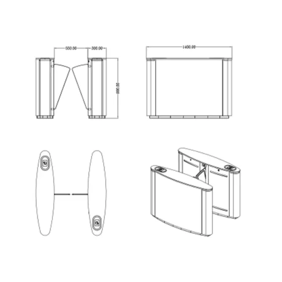 Турнікет розсувний одностулковий Trinix TRX-7000FTS (71-00094) Киев