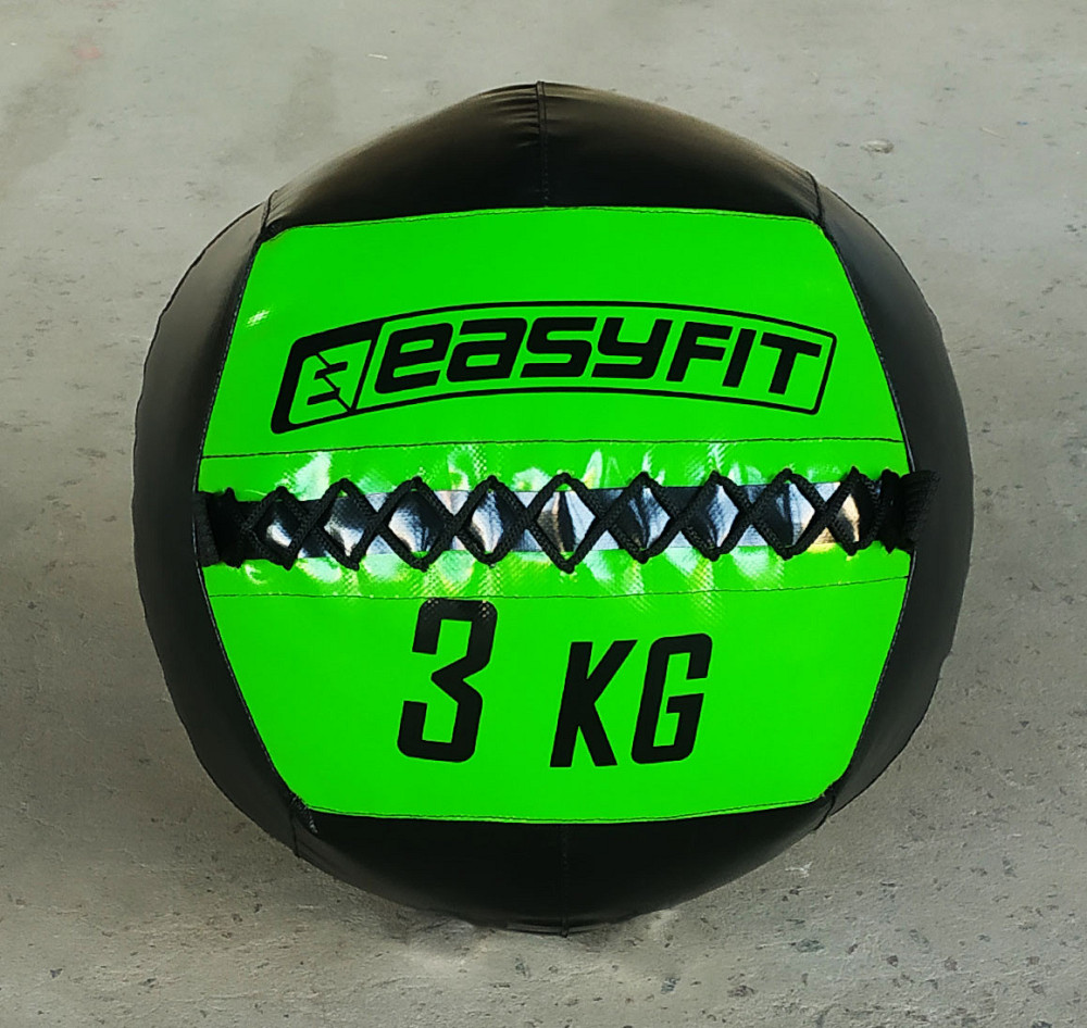EasyFit Медичний м'яч EasyFit Wall Ball (медбол, волболл) 3 кг Коломия - фото 1