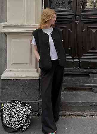 Жіноча стильна повсякденна тепла жилетка Одеса