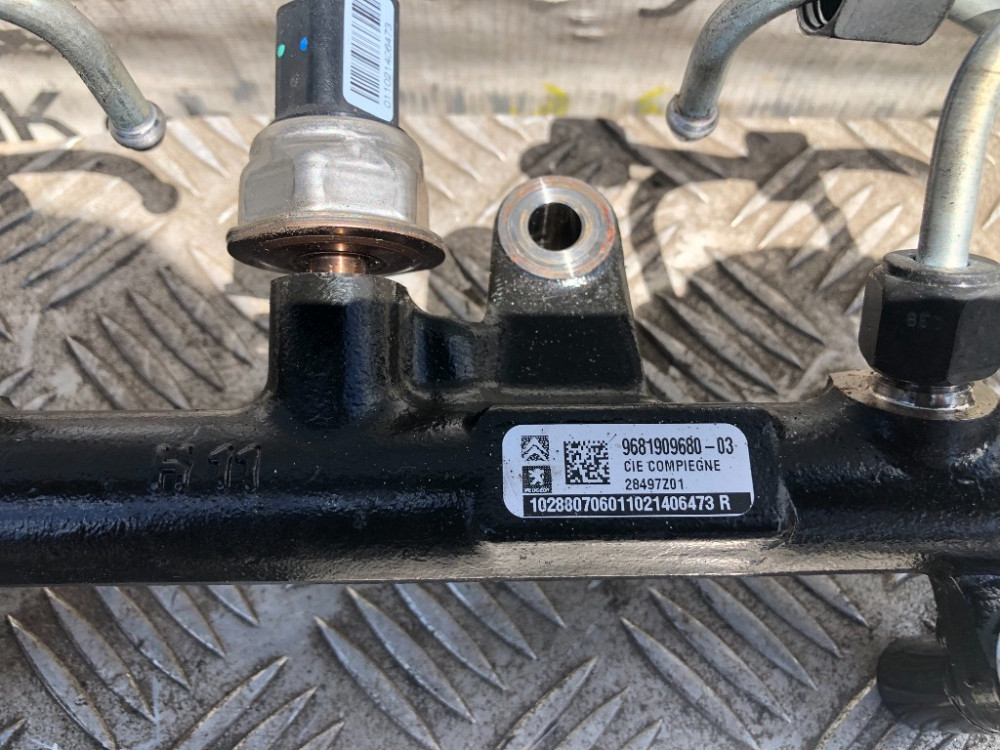 Паливна рейка (рампа) Fiat Scudo 2.0 hdi 2007-2016 (9681909680) Ковель - фото 2