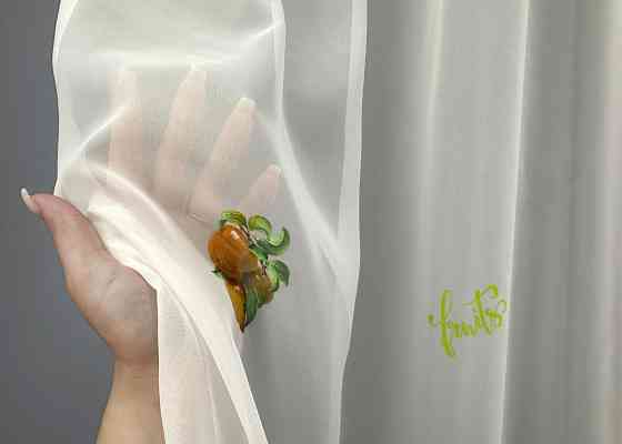 Кухонная арка VR-Textil № 1824т шифон разноцветный 300х170 см (53-0063) Киев