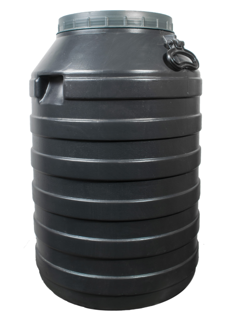 Бочка 80л пластиковая техническая черная, широкая горловина бочка для воды Днепр - изображение 3