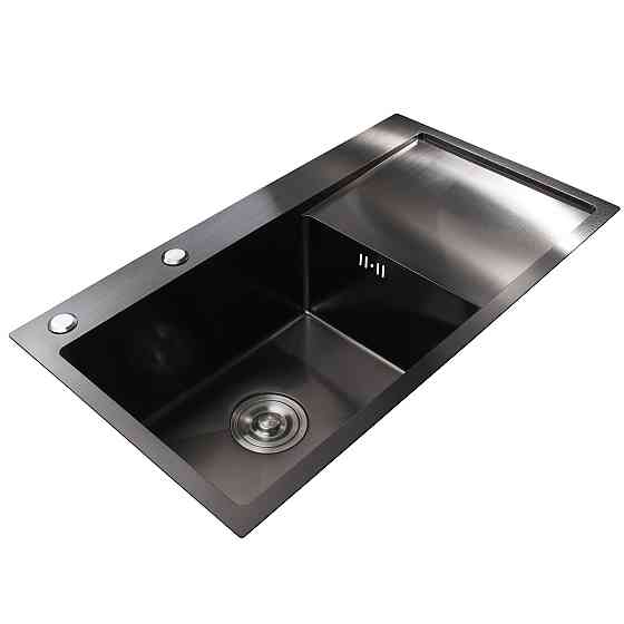 Мийка кухонна 3mm 780х430 Графіт 7843HG Mira (000032100) Київ