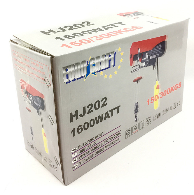 Тельфер Euro Craft HJ202 Польша 150/300 кг Киев - изображение 4
