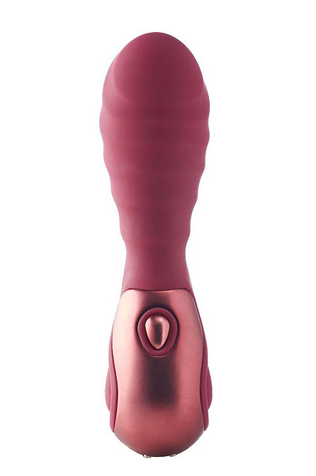Мини вибратор рельефный Dream Toys Dinky Mini Vibrator Jody F бордовый, 12 см х 3.2 см Sex Aura Киев - изображение 1