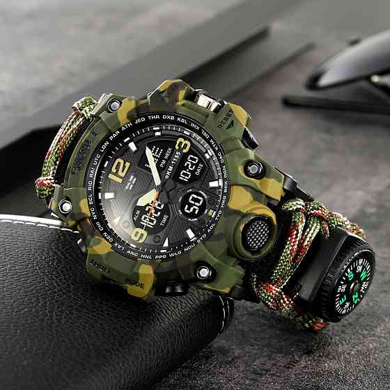 Skmei 1155BNCMGN Camo Green SBR Київ