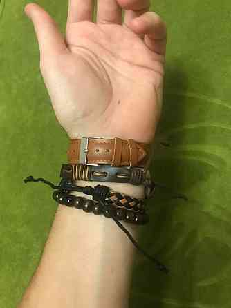 Часы мужские GENEVA Classic brown + браслеты Киев