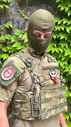 Бронежилет без плити (Кордура 1000Д) з швидким зняттям Мультикам Вінниця - фото 6