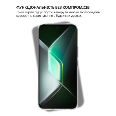 Чехол для мобильного телефона BeCover Silicone Infinix GT 30 Pro (X6873) Transparent (714667) Винница - изображение 4