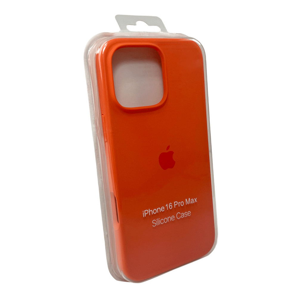Чохол для смартфона Silicone Full Case AA Open Cam for Apple iPhone 16 Pro 52,Orange Київ - фото 8
