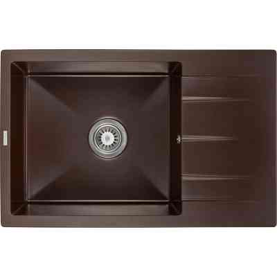 Мийка кухонна GRANADO NAVIA marron з сифоном (775*495mm.) (gr3806) Вінниця