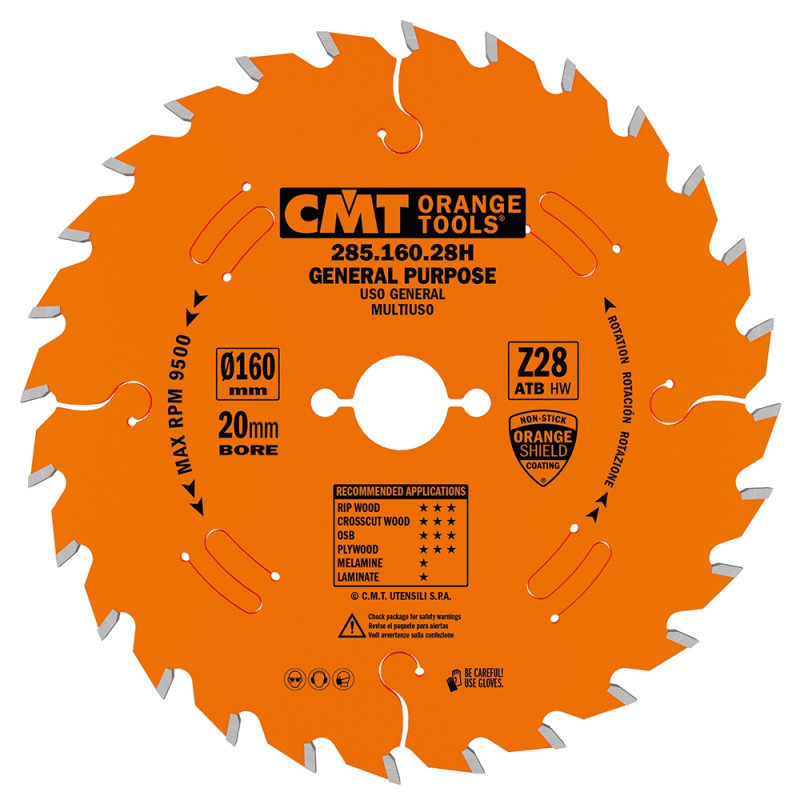 Пильный диск по дереву CMT 160x20x24z K2.2/1.6 (291.160.24H) Одесса - изображение 1