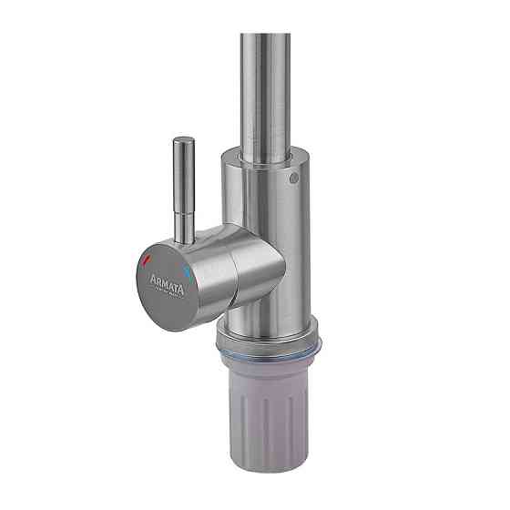 Кухонний змішувач Armata SUS-011(N) з нержавіючої сталі без підведення (CH6485) Харків