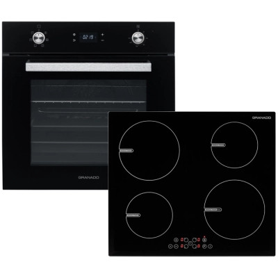 Комплект вбудованої техніки GRANADO GEO 62-1310 black + GIH 614 Вінниця - фото 1