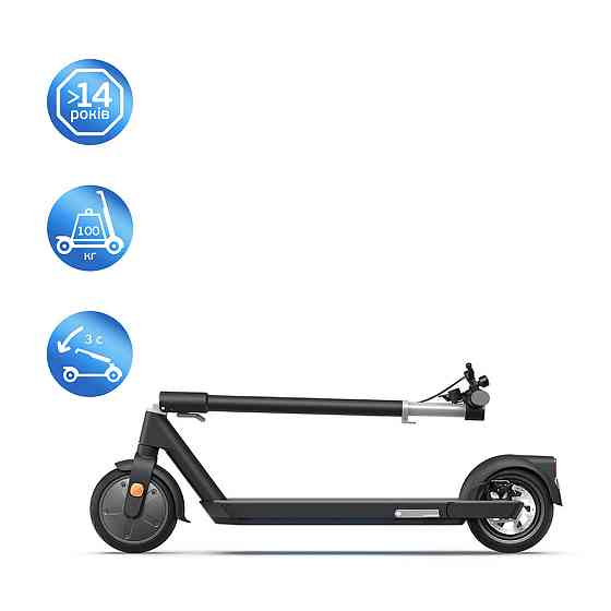 Електросамокат OKAI ES20-NEON Black 9", 300(600)W, 9.8Ah, 40km, 25km\h, 20%, NFC, App, 16kg Київ