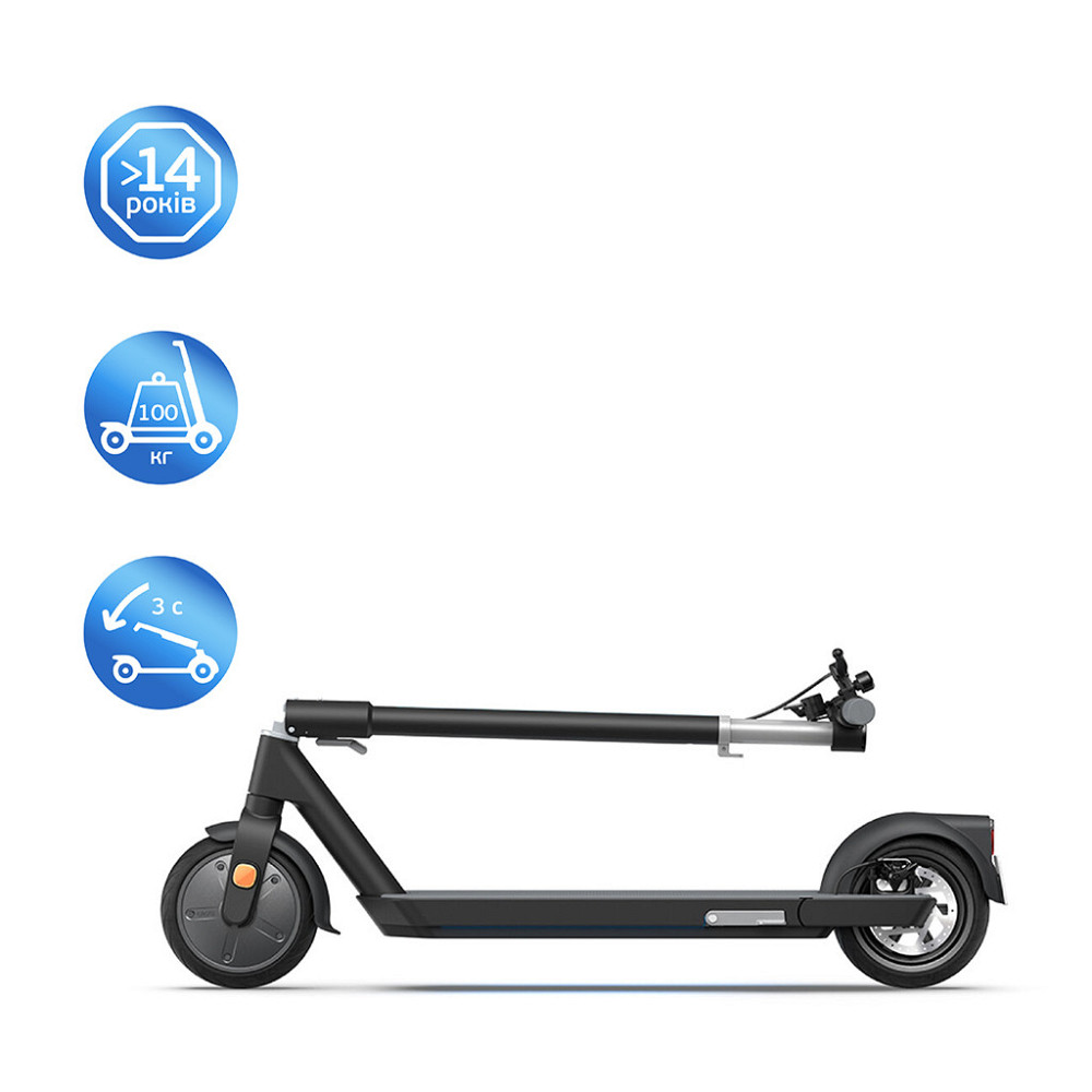 Електросамокат OKAI ES20-NEON Black 9", 300(600)W, 9.8Ah, 40km, 25km\h, 20%, NFC, App, 16kg Київ - фото 5