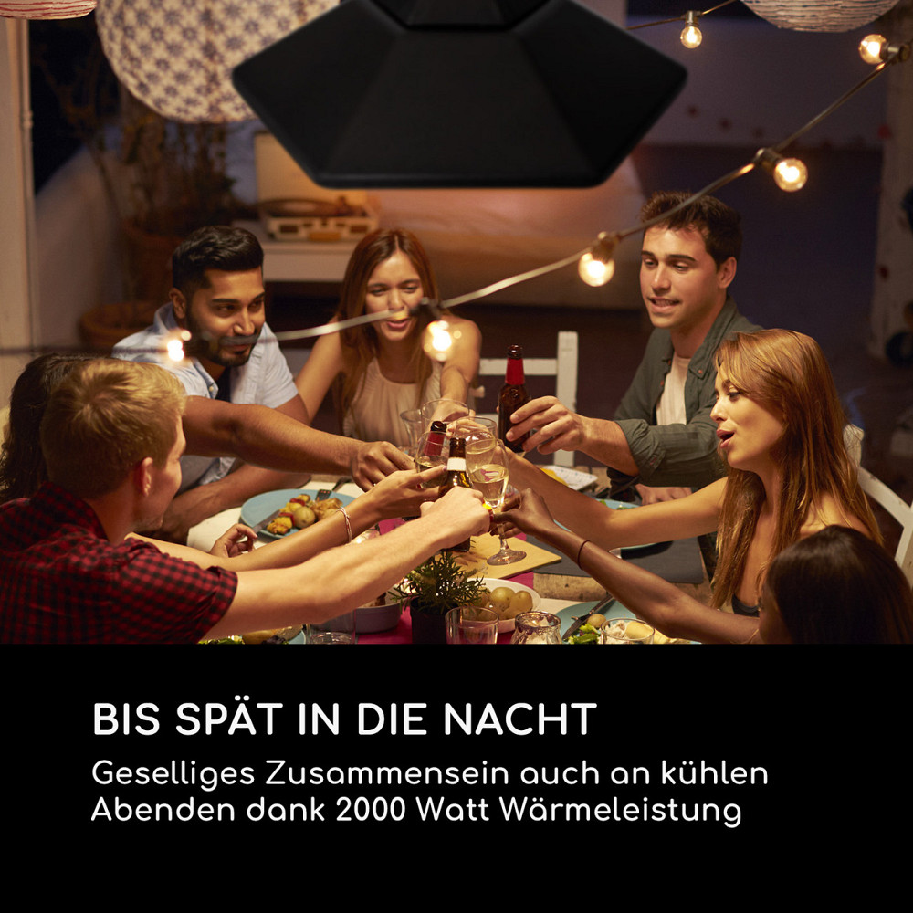 Інфрачервоний нагрівач Heat Hexa 800/1200/2000 Вт галогенний IP34 LED бронза (Німеччина, читати опис) Рівне - фото 7