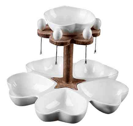 Набор столовый для оливок на блюде Ровно