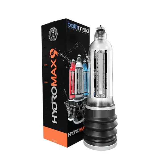 Гідропомпа Bathmate Hydromax 9 Clear (X40), для члена довжиною від 18 до 23см, діаметр до 5,5 см Львів